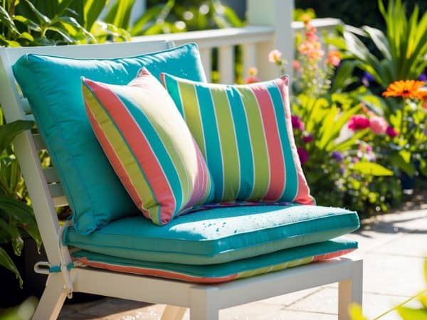 Frischer Wind für Ihren Garten: So reinigen Sie Ihre Gartenstuhlauflagen richtig!
