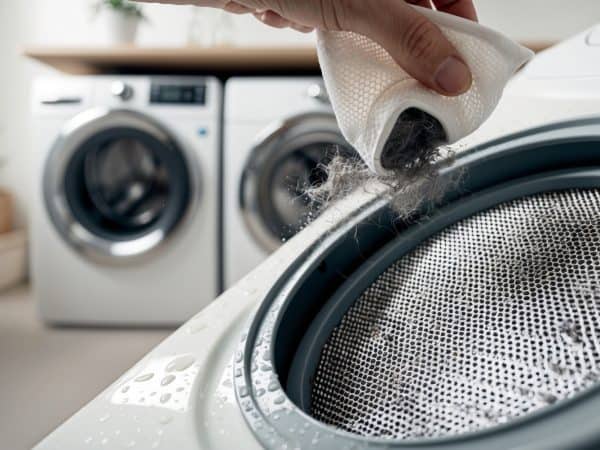 Der unsichtbare Held: Wie oft sollten Sie das Sieb Ihrer Waschmaschine reinigen?
